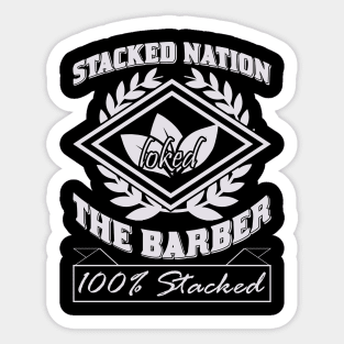Barber Design Nation 64 Sticker